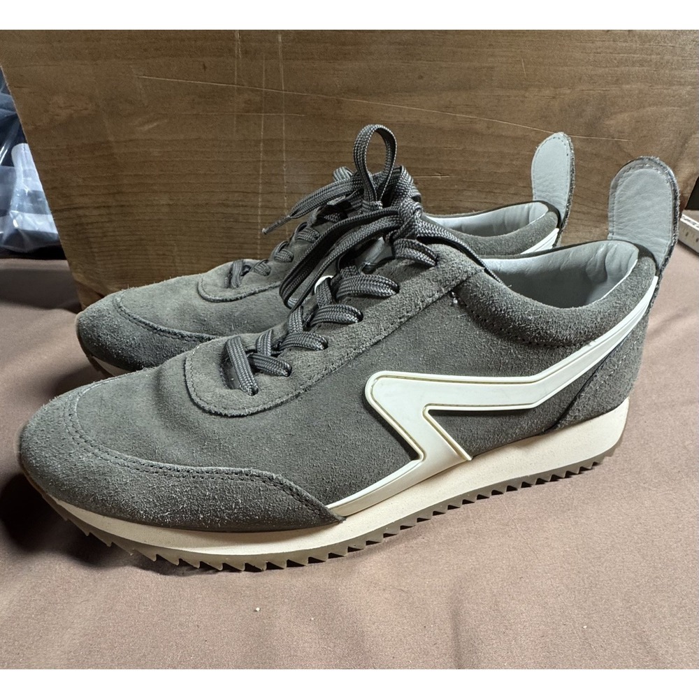rag & bone Retro Runner Sneaker- Nord Ann Light Sand Suede US 10